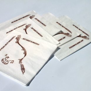 Personalized napkins for events