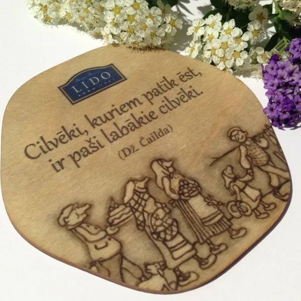 Apdrukāts paliktnis "Lido"
